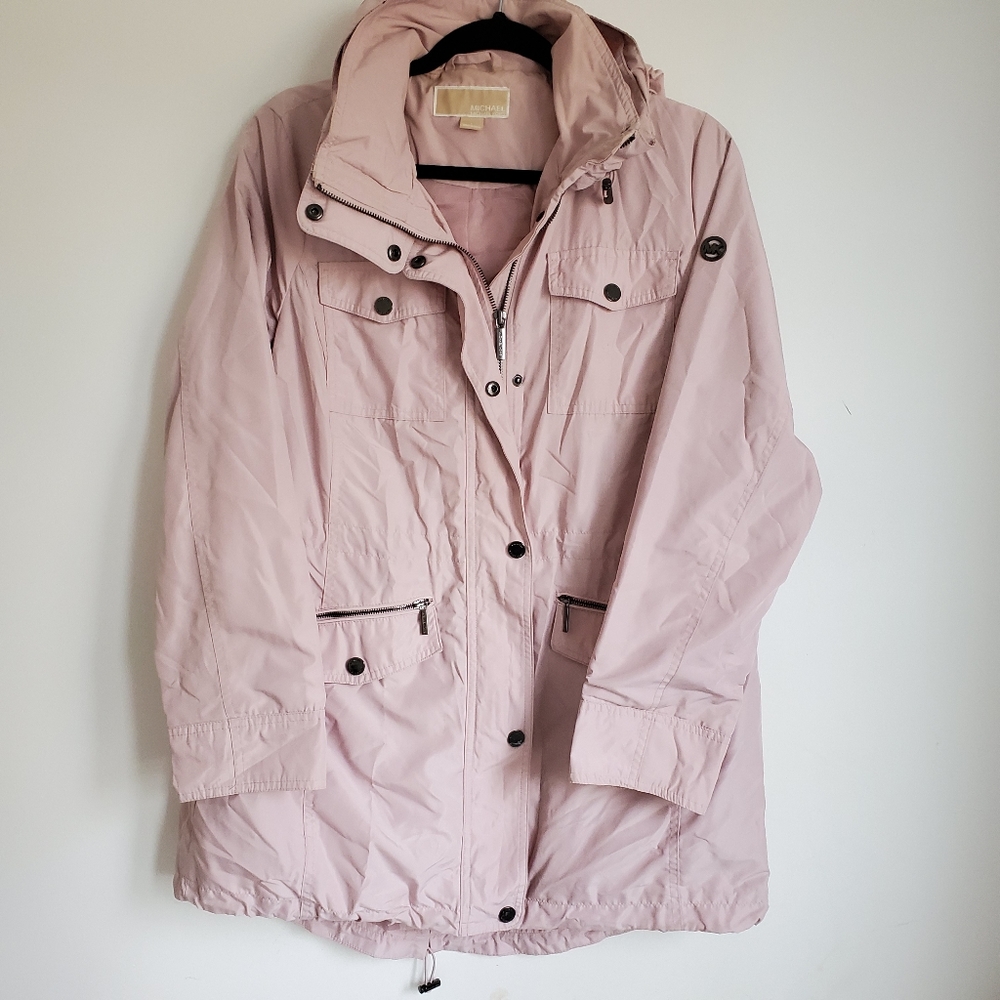 Blush Michael Kors Missy Snap Anorak